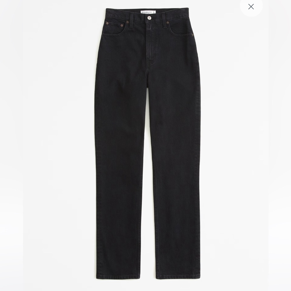 NEW Abercrombie Ultra High Rise 90s Straight Jean Size 27